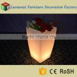 Waterproof LED Garden Furniture Battery Operated Illuminated LED Flower Pot Planter thumbnail-3