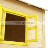 Large Wooden Painted Cubby House Furniture With Slide thumbnail-6