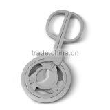 High Quality Silver Stainless Steel Triple Blade Cigar Scissors Cigar Cutter thumbnail-2