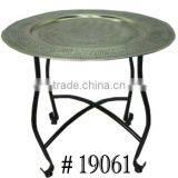 Metal Folding Moroccan Table thumbnail-6