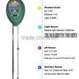 3-in-1 Soil Meter for Moisture PH Light Gardening Test Meter thumbnail-4