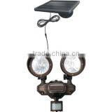 Super Bright Dual Head Solar PIR Security Light thumbnail-2