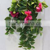 Artificial Branch Leaves Fake Leaves With Flower for Decor thumbnail-2