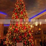 Home and outdoor garden edging decoration 2m to 16m or 6.5ft to 53ft Height artificial large 3d LED Christmas Tree E06 3002