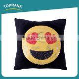 Toprank Fashion New DIY Emoji Mermaid Sequin Throw Pillow Color Changing Magic Mermaid Reversible Sequin Pillow thumbnail-4