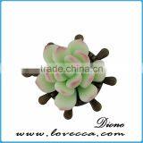 Can Custom Polymer Clay Succulent Jewelry Miniature Plant Wedding Succulent Jewelry thumbnail-2