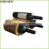 Simple Round Bamboo Wooden Wine Rack/Homex_Factory thumbnail-2