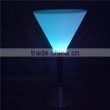 Shenzhen PE Material LED Light Bar Furniture for Sale Modern LED Luminous Bar Table 56*56*76cm thumbnail-3