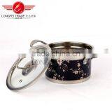 New Design 5pcs Decal Stainless Steel Soup Pot Kitchen Cookware thumbnail-5