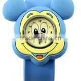 silicon Mickey watches for child silicon slap watches