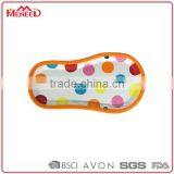 China Personalized Custom Footprint Shaped Colorful Polka Dot Creative Plate thumbnail-1