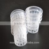 3/2'' 40mm PP Plastic Stacking net pots For Hydroponics Growing System