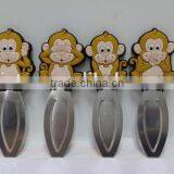 High Quality PVC Promotional Monkey Fridge Magnets thumbnail-6