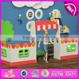 New Style Nursery School Wooden Kids Playhouse W08C184 thumbnail-1