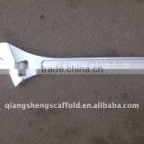 8"-24"chromed Polished America Type Adjustable Wrench thumbnail-1