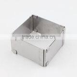 Adjustable Square Frame Mould Stainless Steel Cake Mold Baking Tools for Cakes thumbnail-2