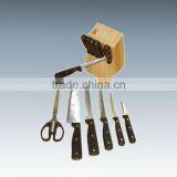 Kitchen Knife,13PCS KNIFE SET WITH WOODEN HOLDER thumbnail-1