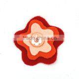 2017 New Design Non-woven Fabric Brooches and Pins Flower Pins for Dresses thumbnail-4
