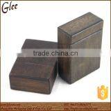 Black Special Design Cigarette Wooden Box Playing Card Box for Sale thumbnail-2