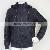 2014 New Slim Fit Men Leather Jacket thumbnail-1