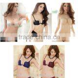 New Fashion Three Quarters Cup Seamless Push up Sexy Bra Panty Set in Bra & Briefs Sets thumbnail-6