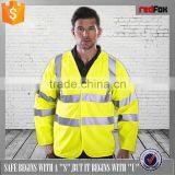 Waterproof Safety Polyester Vest With Long Sleeves thumbnail-2