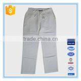 2016 Summer White Beige Linen Cotton Capris For Women thumbnail-1