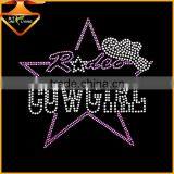 2017 Latest Custom Fashion Rhinestone Hotfix Transfer Motif thumbnail-5