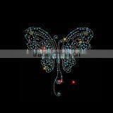 Clothing Decoration Butterfly Texans Hot Fix Rhinestone Transfer Designs thumbnail-5