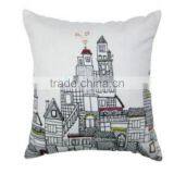 Multi Color Embroidery Design Cushion Cover thumbnail-1