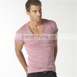 Nice and Comfy V-neck Tee Shirt for Men thumbnail-1