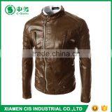 Wholesale Fashion Slim Fit Pelle Pelle Leather Jackets for Men thumbnail-2