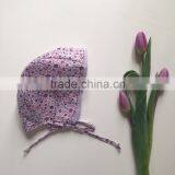 Soft Cotton Reversible Baby Bonnet Hat Handmade Clothing Manufacturers Overseas thumbnail-1