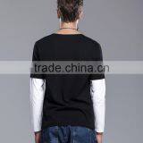 Wholesale Short and Long Sleeve O-neck T-shirt for Men thumbnail-2