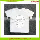 Age 1-7 Years Old Summer Organic Cotton Single Jersey 160gsm Baby Kids T Shirt thumbnail-5