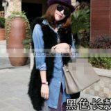 Wholesale Turkey Feather Fur Short Vest For Party Wedding Lady Fashion Fur Apparel thumbnail-3