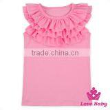 66TQZ478 Lovebaby Neck Ruffle Vest With Floral Shorts Clothes Set Hot Summer Fashion Outfit Newborn Baby Girls Clothes thumbnail-2