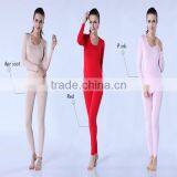 Suntex Merino Wool T-shirt Wholesale Women Sexy Thermal Underwear thumbnail-3