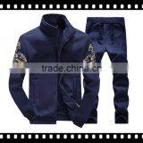 Fashion Printed Suit High Collar Mens Knitted Jacket thumbnail-1