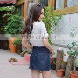 Denim MINI Jeans Skirt Women Girl Pent Europe American thumbnail-5
