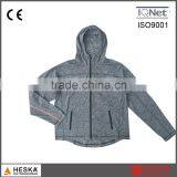 Popular Outdoor Sports Clothing Knitted Hoodies Melange Ploar Fleece Pullover Jacket thumbnail-1