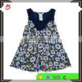 2017 OEM Latest Cotton Frock Design Dresses for 1-5 Year Baby Little Girls Summer Dresses thumbnail-3