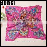 Customized Print Silk Scarf For Women thumbnail-1