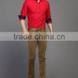 Wholesale Latest New Model Slim Fit Check Pattern Long Sleeve Man Shirt for China Supplier thumbnail-2