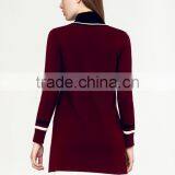 Most Popular Items Long Sleeve Zipper Sweater Women Dress 2017 for Lady thumbnail-3