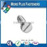 Made in Taiwan Slotted Cheese Head Machine Screw thumbnail-2