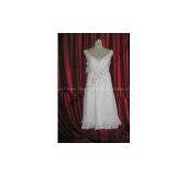 JA019 Bridesmaid Dress //white Bridesmaid Dress //strapless Bridesmaid Dress thumbnail-1