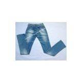 Stylish Lady's Leisure Jeans, Casual Style Denim Pants Casual Ladies Jeans thumbnail-2