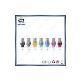 510 SS Colorful E Cigarette Drip Tip Stainless Steel For Atomizers
