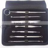 Stainless Steel Blackhead Blemish Remover Kit/ 7 Pcs Blemish Remover Kit thumbnail-1